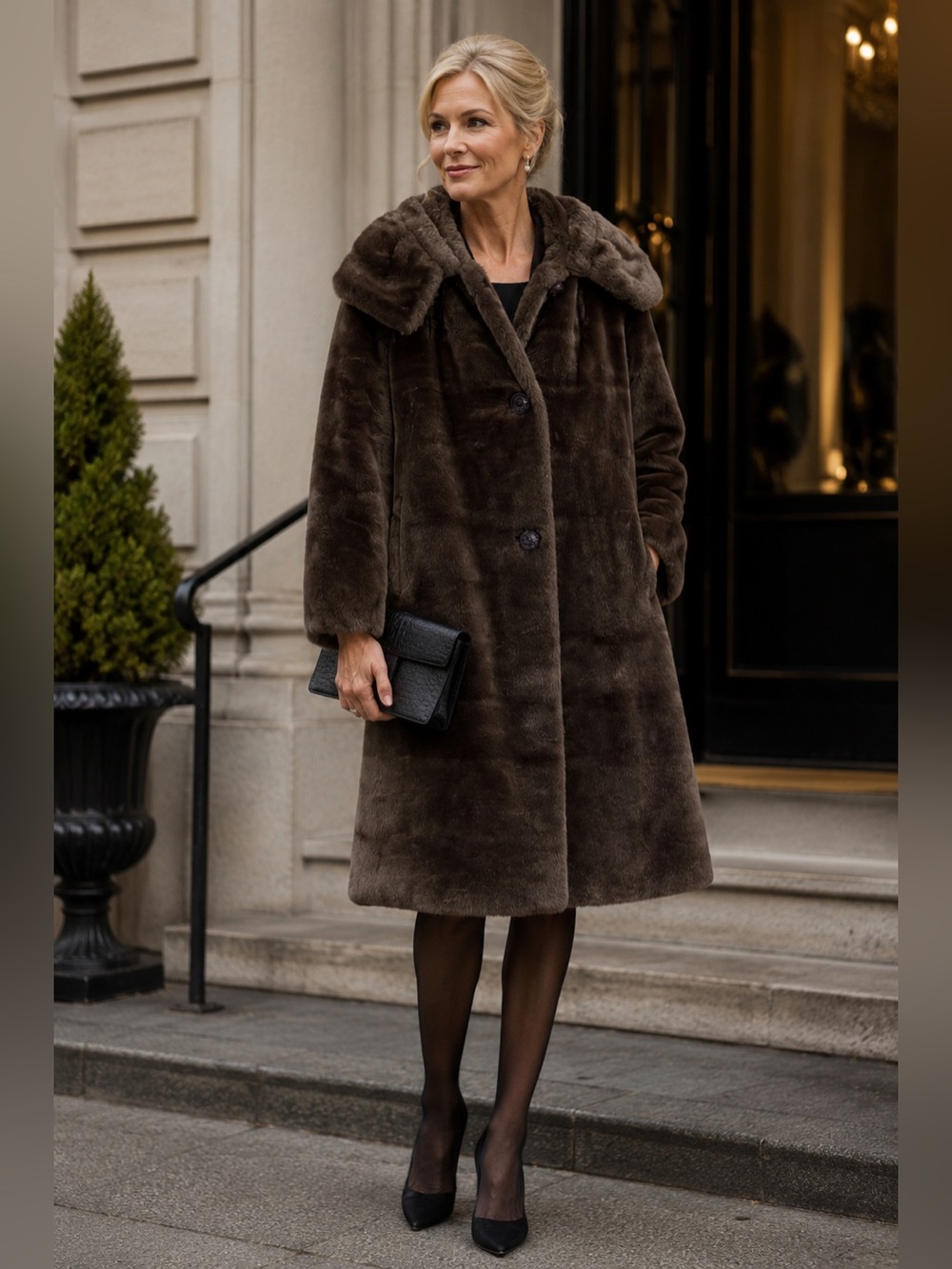 Vintage ILGWU Fur Coat